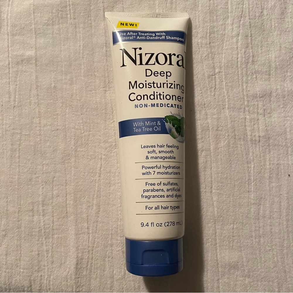 Nizoral Deep Moisturizing Conditioner Non-Medicated Mint & Tea Tree Oil 9.4 oz